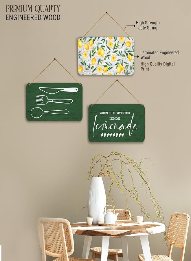 HOTHOUSE Quotes MDF Wood Wall Hangings for Living Room Bedroom Wall Décor| Wall Art Hanging for Restaurant| Wall Decoration item for Living Room - Image 4