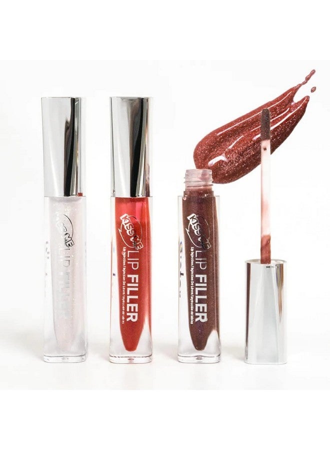 Sistar KISS ME Lip Filler Plumping Lip Gloss Hydrating High Shine Ultra Glitter Shimmering 2.5 mL / 0.09 fl. oz. (Bali) - Image 2