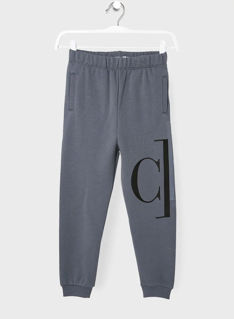 Calvin Klein Jeans Kids Monogram Sweatpants