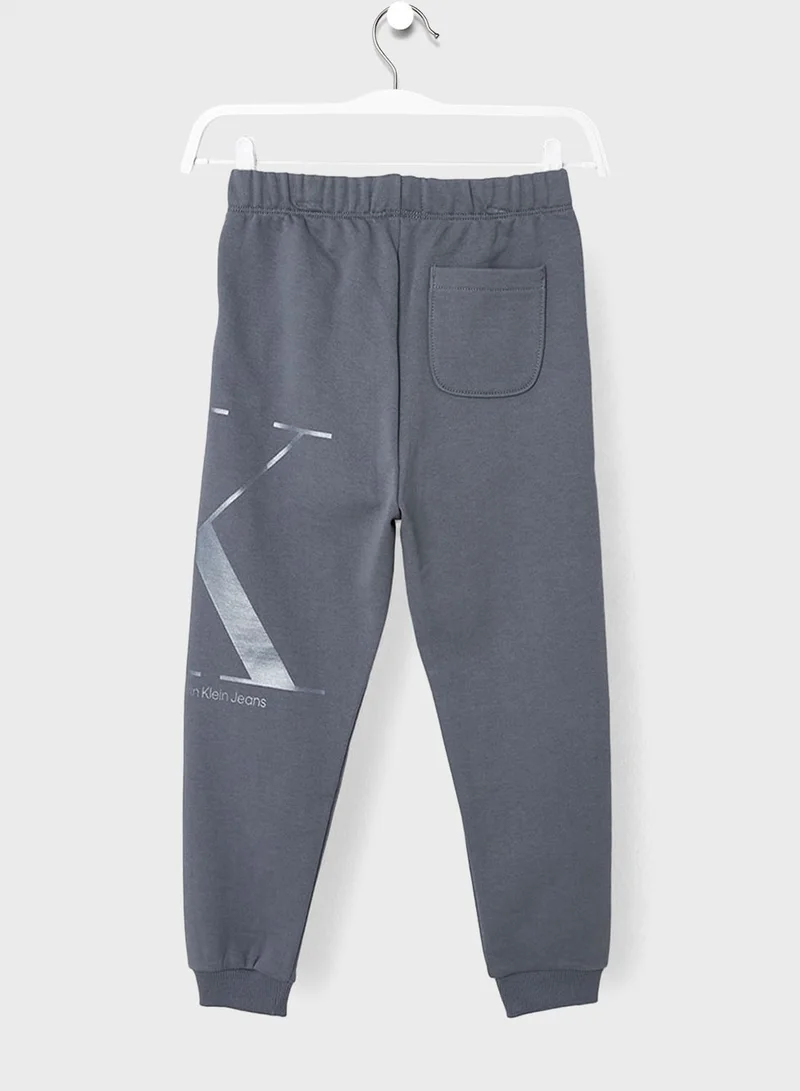 Calvin Klein Jeans Kids Monogram Sweatpants