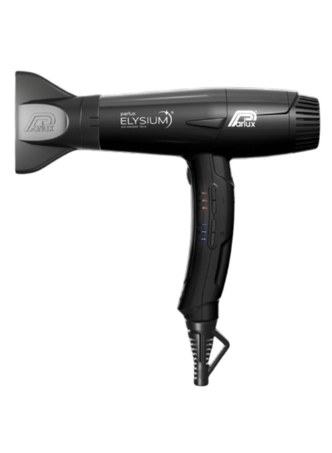 Parlux ELYSIUM Hair Dryer Air Ionizer Tech [European Plug 220V] Black 1unit - Image 3