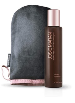 josie maran Josie Maran Argan Liquid Gold Self Tanning Body Oil - Get A Fast-Absorbing Immediate Glow with Intense Nourishment (129ml/4.3oz, Apricot Vanilla)  - Image 1