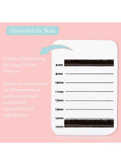Ymiko Lash Holder Lash Pallet For Lash Extensions 815Mm Makeup Eyelash Tray Strip Stand Eyelash Extension Hand Plate Lashes Grafting Holder Lash Tile  - Image 4