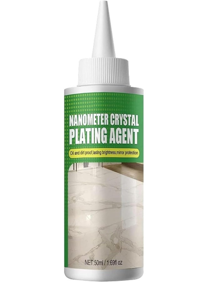 SAFENHAND Stone Stain Remover Cleaner, Nanometer Crystal Plating Agent for Stone, Marble, Granite, Quartz, 50ML - Image 1