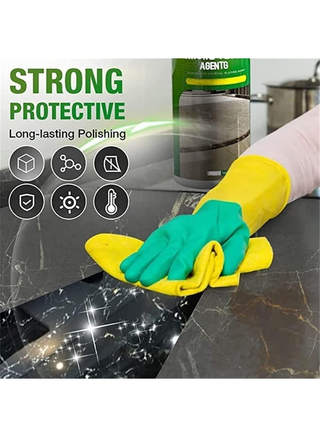 SAFENHAND Stone Stain Remover Cleaner, Nanometer Crystal Plating Agent for Stone, Marble, Granite, Quartz, 50ML - Image 3