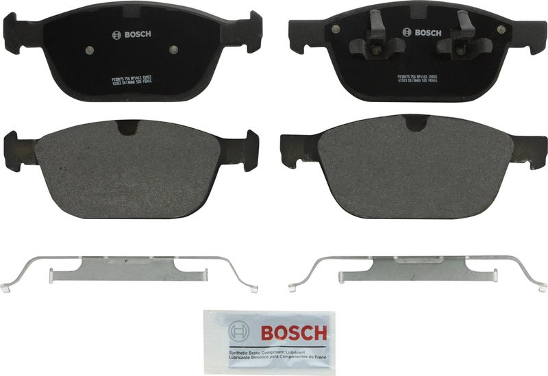 BOSCH BP1412 QuietCast Premium Semi-Metallic Disc Brake Pad Set - Compatible with Select Volvo XC60, XC90; FRONT - Image 3