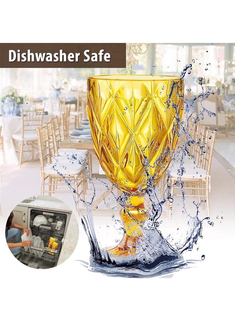 Y&D 4 Piece Set Of Heat Resistant Thickened Glass Vintage Tea Cups  - Image 2
