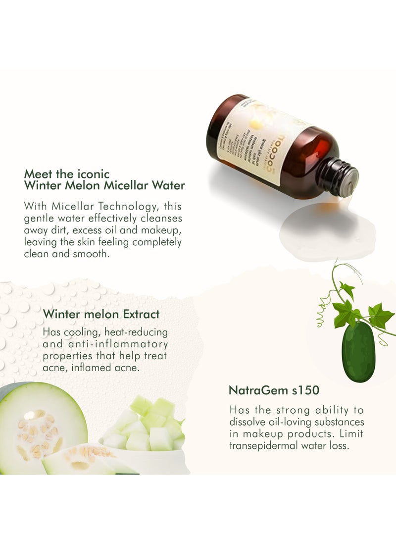 The Cocoon Original Vietnam The Cocoon Original Vietnam Winter Melon Micellar Water 140ml – Gentle Makeup Remover & Oil Control Cleanser – Purifies Pores, Reduces Acne, and Balances Oily Skin – Refreshing Vegan Formula for Clear, Healthy Skin  - Image 5