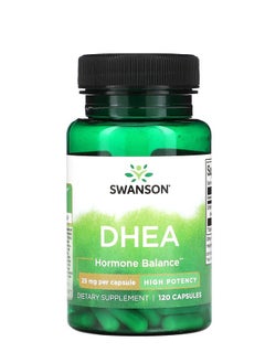 SWANSON DHEA High Potency 25 mg 120 Capsules  - Image 1
