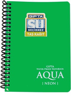 Stone Paper Notebook (Waterproof Notebook) Green