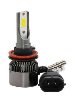 نيبمينينت مصباح TC6 أمامي صغير بضوء LED ومقبس H11 