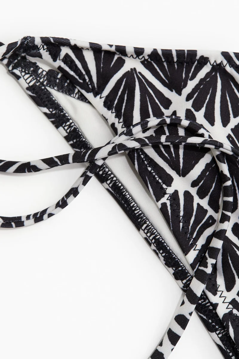 H&M Tie tanga bikini bottoms