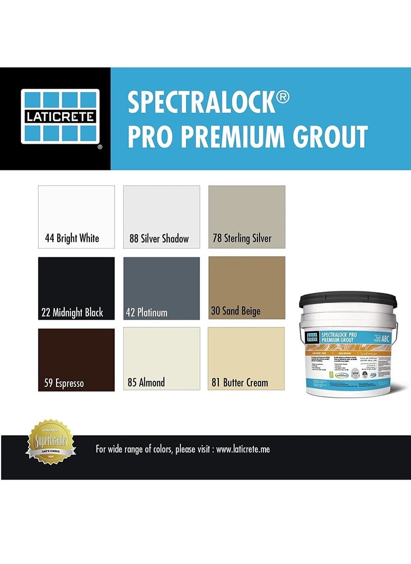 LATICRETE Spectralock  Pro Premium Grout - 22 Midnight Black  - Image 3