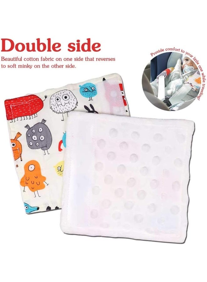 DILIMI Baby Car Seat Neck Cover, 2Pcs Spaceship Car Seat Belt Cover Pad, Shoulder Strap Protectors, Seat Belt Covers Cushion for Boy Girl - Image 5