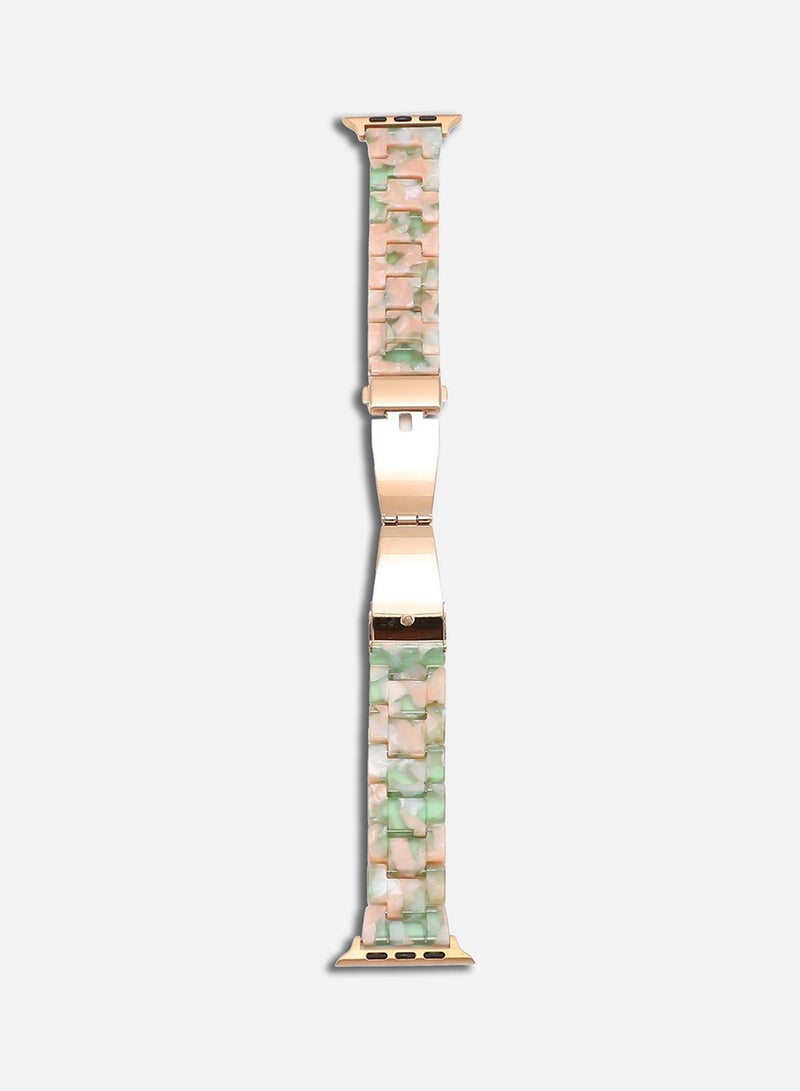 Haute Sauce Textured Acrylic Apple Watch Strap For Women | 42mm/44mm/45mm - Image 5