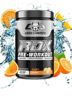 CORE CHAMPS Core Champs RDX Pre-workout, Orange Flavor, 420g, 30 Serving  - Image 3