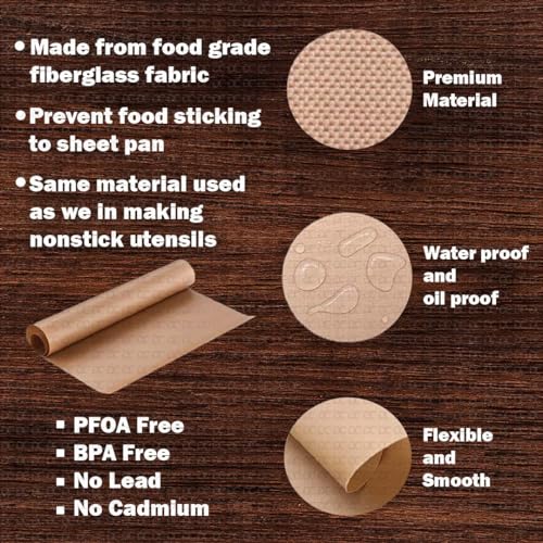 Retailio PTFE Teflon Sheet for Heat Press Transfer Reusable Baking and Cooking Mat Uses in Akki Roti | Obbattu | Holige | Chappathi | Puran Poli | Rolling Mat | BBQ Grill Mat | Teflon Sheet (2) - Image 5