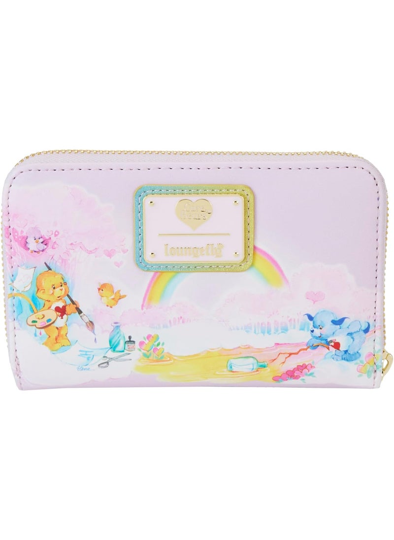 Loungefly Care Bear Cousins Forest of Feelings Zip Around Wallet  - Image 3
