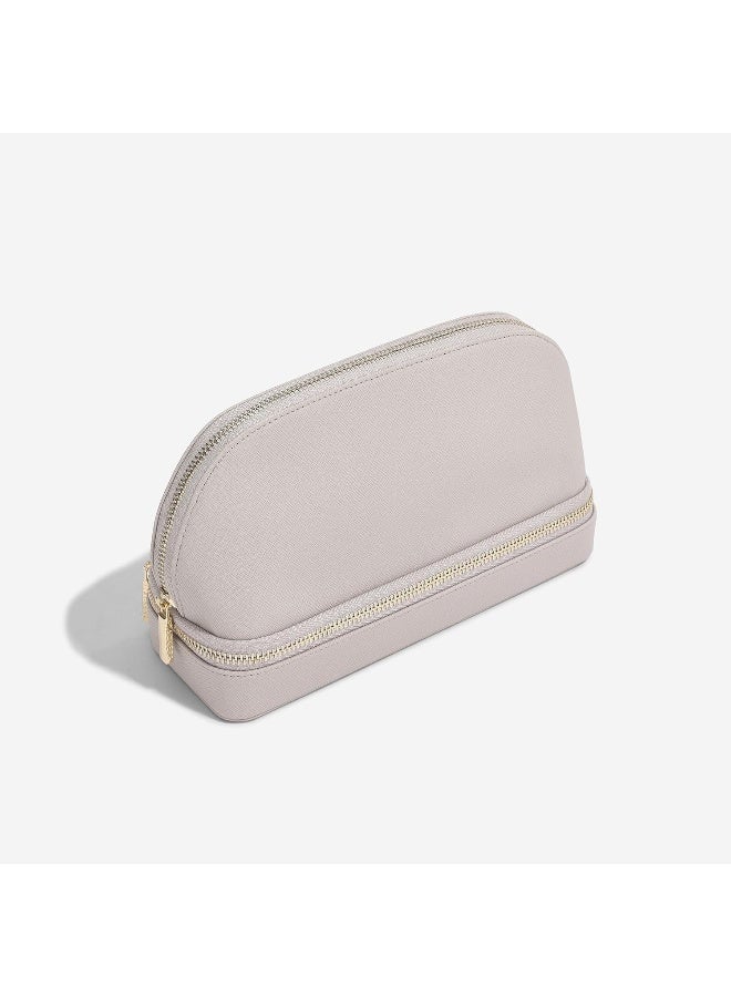 Stackers Taupe Cosmetic/Jewellery Bag - Image 3
