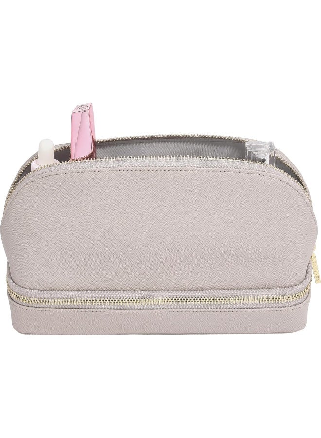 Stackers Taupe Cosmetic/Jewellery Bag - Image 1