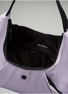 Lululemon Pleated Waterproof nylon half-moon Shoulder Bag 10L  - Image 5