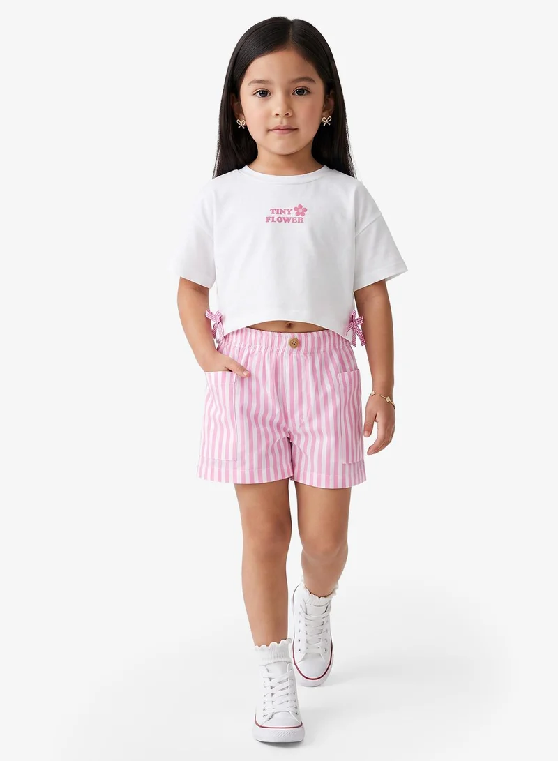 Pinata Kids Stripe Casual Short