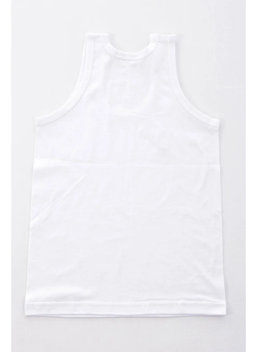 Tutku Passion 6 Pieces Boy 0036 Undershirt White