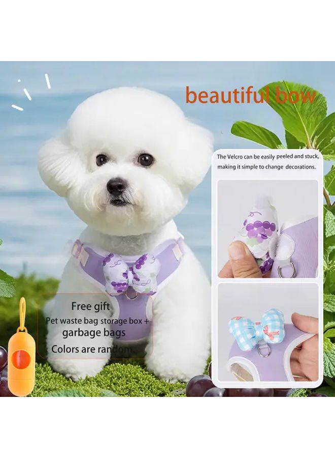 طقم Red Dog للكلاب الصغيرة والمتوسطة مع ربطة وحقيبة نفايات - Image 3