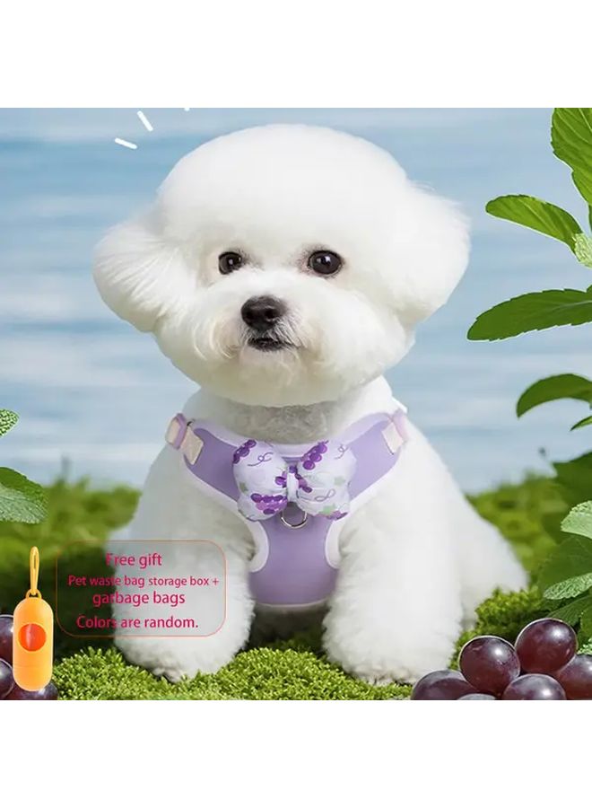 طقم Red Dog للكلاب الصغيرة والمتوسطة مع ربطة وحقيبة نفايات - Image 2