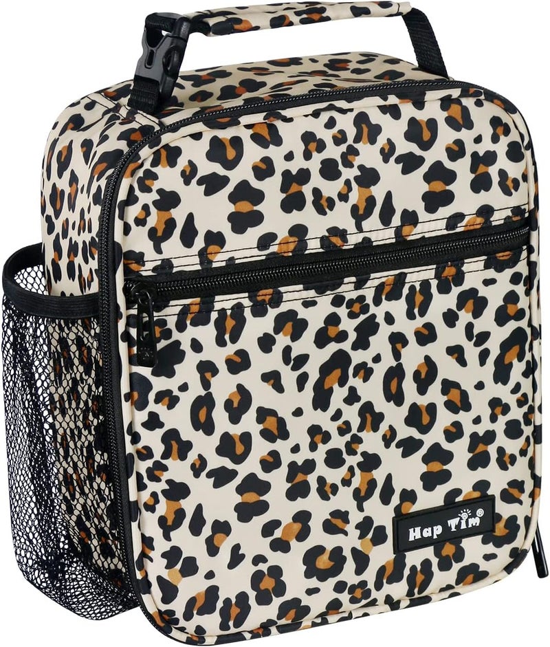 Insulated Lunch Bag for Women, Reusable Lunch Box for Office, Work School, Portable Lunch Bag for Kids Toddlers, Spotted Pattern (18654-LP) - Image 1