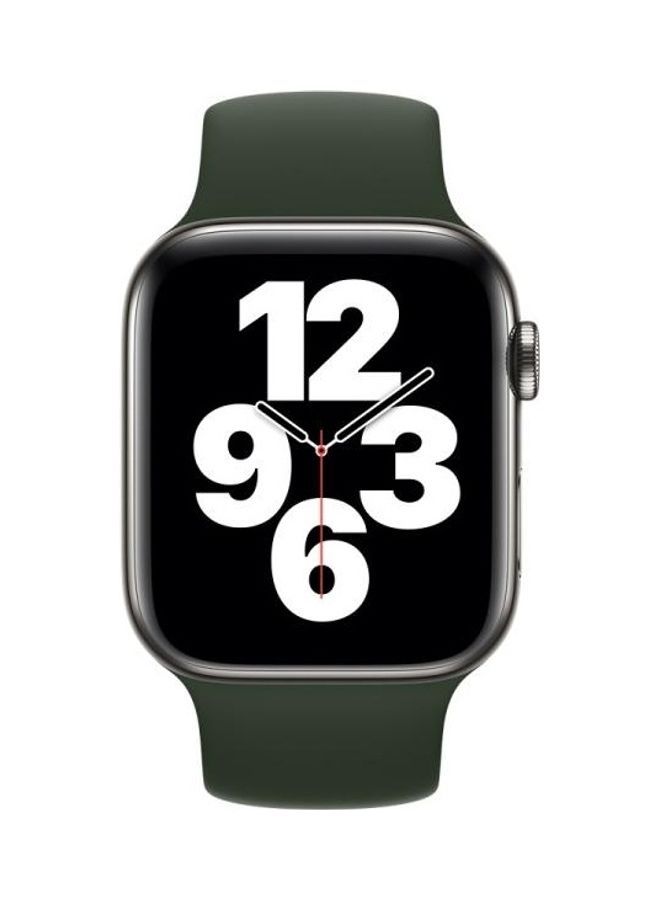 NIBEMINENT Replacement Strap For Apple Watch Series Dark Green - Image 3