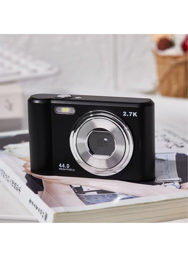 Generic Digital Camera Autofocus Camera for Kid Camcorder with 8x Zoom Compact Cameras 1080P Cameras for Beginner Photography (Black)  - Image 1