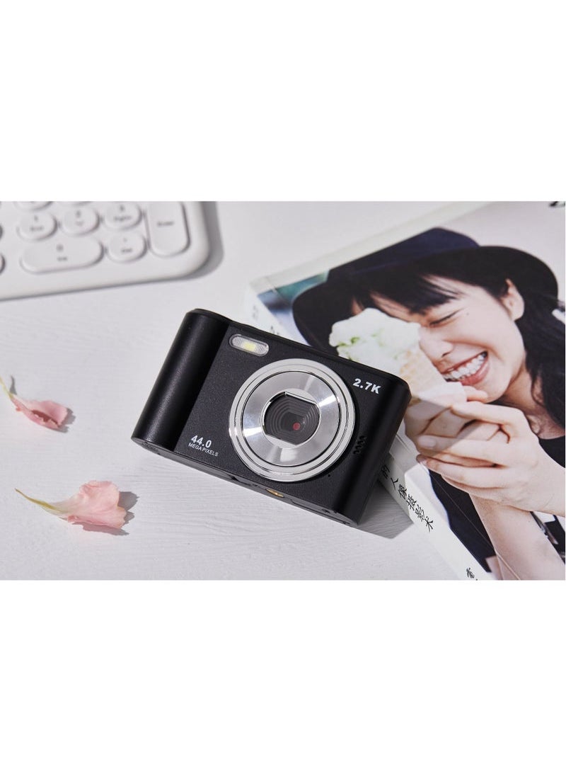 Generic Digital Camera Autofocus Camera for Kid Camcorder with 8x Zoom Compact Cameras 1080P Cameras for Beginner Photography (Black)  - Image 4