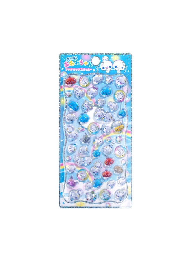 Flash Hot Shimmer Stickers 3d Relief Stickers Solid Children's Cartoon Animal Crystal Phone Case Decorations - Image 1
