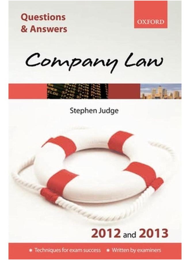 Q & A Revision Guide  Company Law 2012 and 2013  Law Questions & Answers   Ed   3 