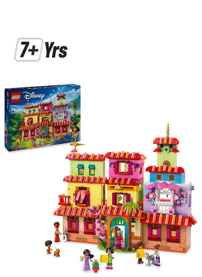 LEGO - لعبة بناء بيت مادريجال السحري من ديزني إنكانتو للأطفال تتضمن تمثالاً صغيراً لميرابل، لعبة تركيب ممتعة للفتيات والفتيان فوق 7 سنوات 43245 (1560 قطعة) - Image 1