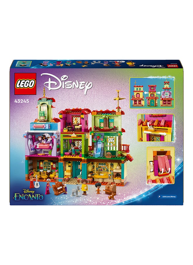 LEGO - لعبة بناء بيت مادريجال السحري من ديزني إنكانتو للأطفال تتضمن تمثالاً صغيراً لميرابل، لعبة تركيب ممتعة للفتيات والفتيان فوق 7 سنوات 43245 (1560 قطعة) - Image 1