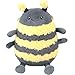 TONGSONG 12 Chubby Bumblebee Plush ToyGRS Certified SolidPlasticFreeFuzzy Honey Bee Stuffed Animal with Golden WingsSafe HugWaistNap PillowPerfect Birthday Valentines Day Gift for Kids 3 - Image 4