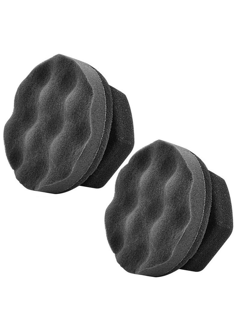 Bukela 2 Pack Large Tire Shine Applicator Pad, Durable and Reusable Tire Dressing Applicator Pad for Applying Tire Shine  - Image 1