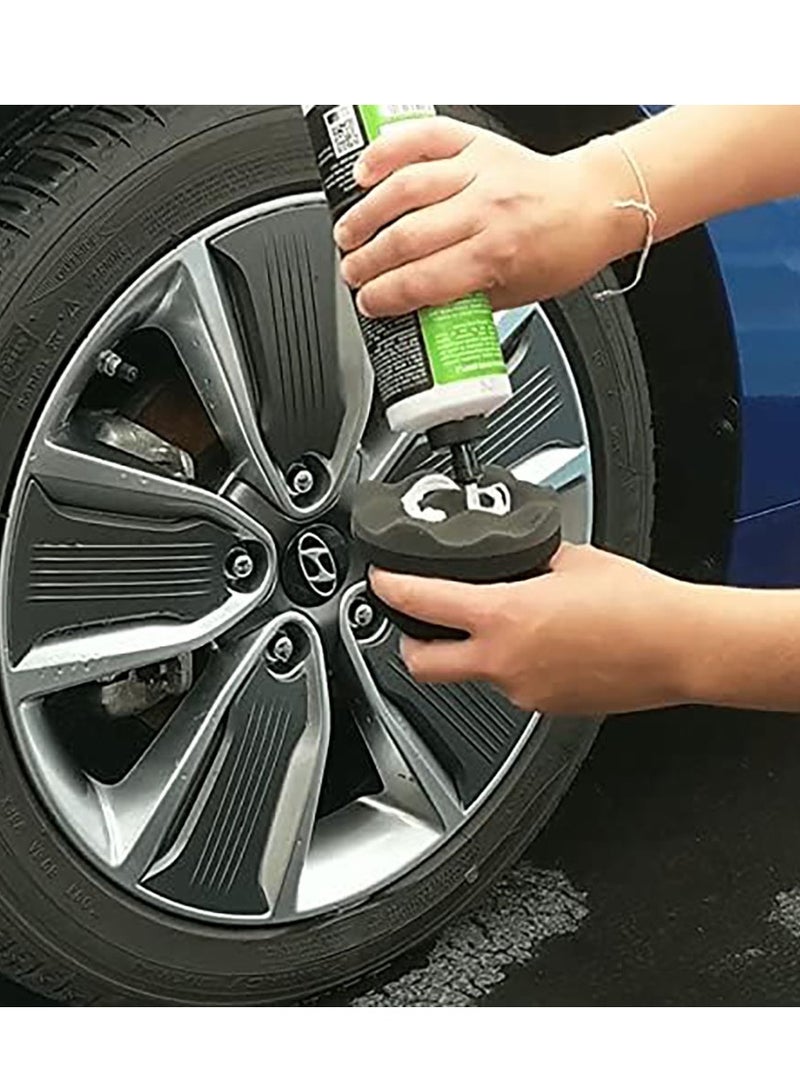 Bukela 2 Pack Large Tire Shine Applicator Pad, Durable and Reusable Tire Dressing Applicator Pad for Applying Tire Shine  - Image 3