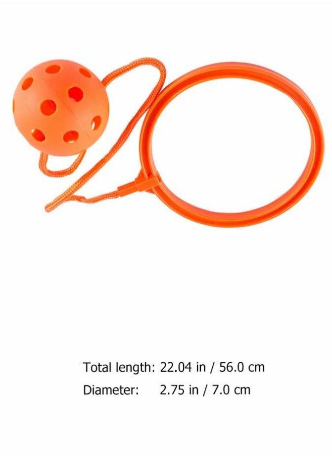 KASTWAVE - Swingball Set 6pcs Sports Swing Ball Set Kids Skip Ball Ankle Jumping Ring Ball Children Jumping Ball Skip It Fitness Sports for Boys Girls Favors Party Activities Game Supplies - Image 1