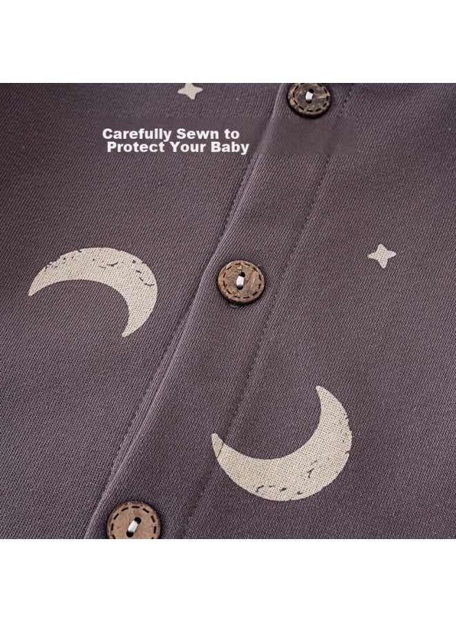 Shu Beiyi Shubeyi Baby Clothes, Children's Outfit, New Spring Style, Baby Casual Two-piece Set, Boys' Clothing, Children's Wear, Gray, 110cm - Image 3