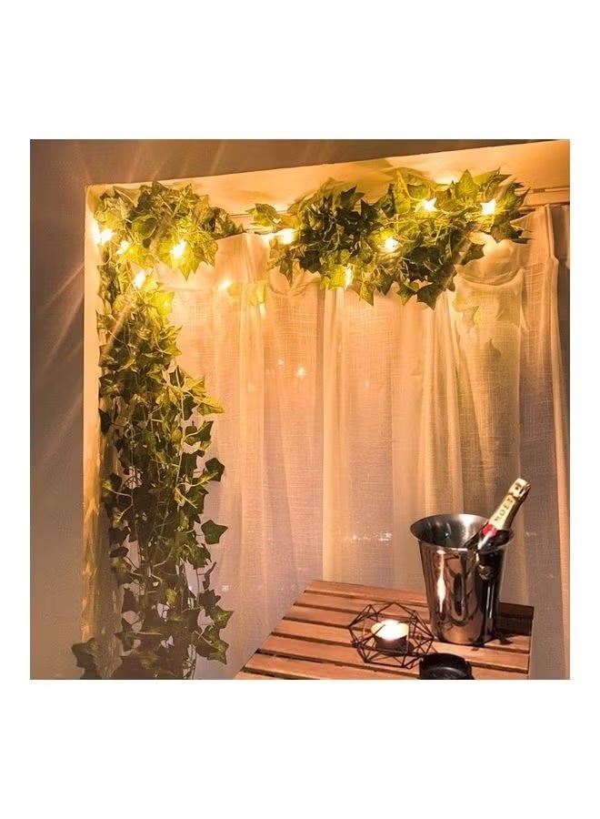 12-Piece Artificial Hanging Ivy Leaves multicolor 230cm - Image 4