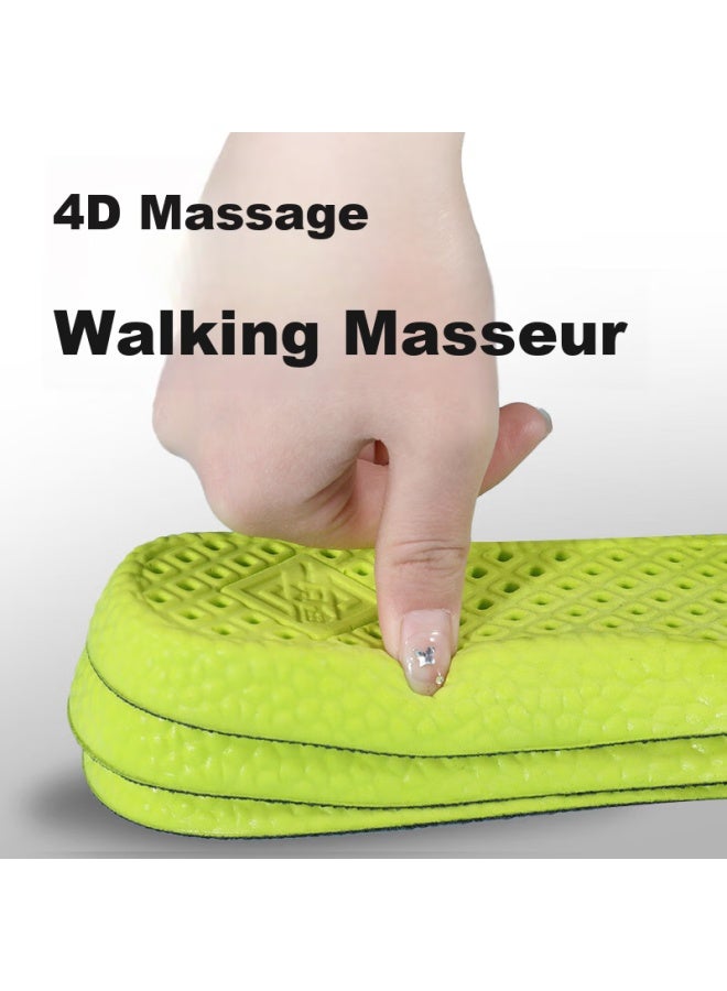 A Fish Antibacterial And Odor-resistant Insoles For Men And Women, Sports Footwear With Comfortable Cushioning, High Elasticity, Breathable, Sweat-absorbing, And Long-standing Comfort - Image 3