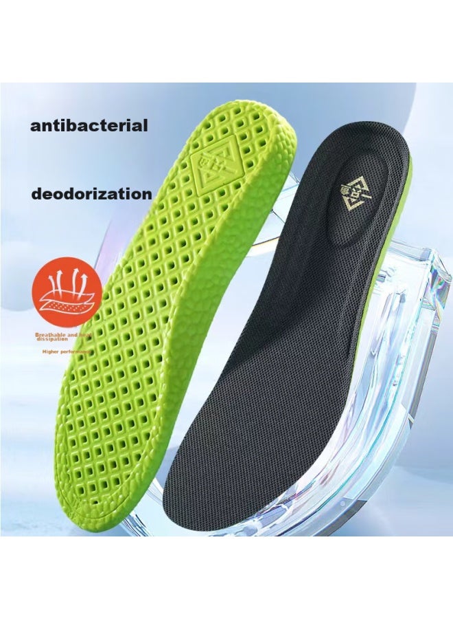 A Fish Antibacterial And Odor-resistant Insoles For Men And Women, Sports Footwear With Comfortable Cushioning, High Elasticity, Breathable, Sweat-absorbing, And Long-standing Comfort - Image 2
