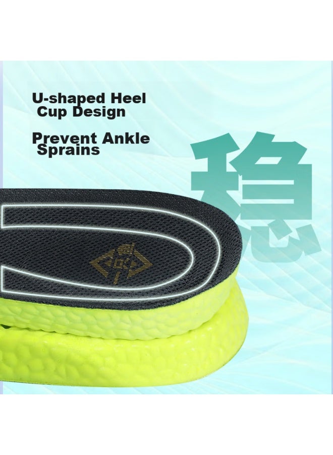A Fish Antibacterial And Odor-resistant Insoles For Men And Women, Sports Footwear With Comfortable Cushioning, High Elasticity, Breathable, Sweat-absorbing, And Long-standing Comfort - Image 5