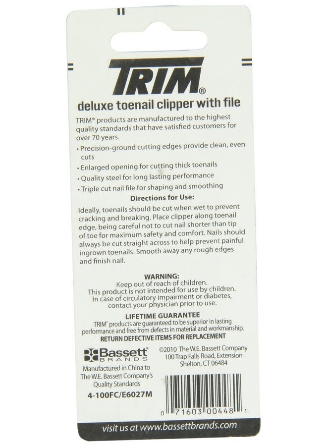 Trim Neatfeet Deluxe Toenail 00448 Clipper 1 Count - Image 2