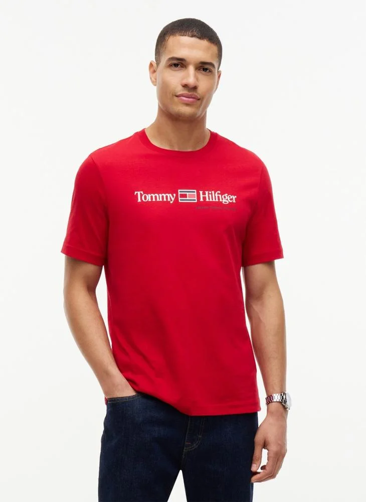 Logo Jersey Crew Neck T-Shirt