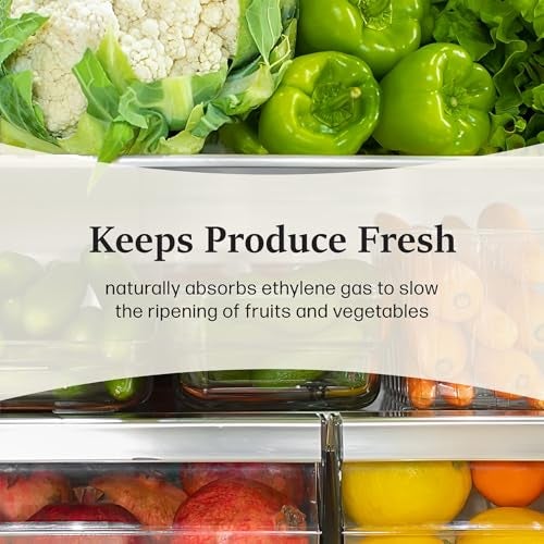 MOSO NATURAL Fridge Deodorizer, Keeps Your Refrigerator and Freezer; Fresh, Dry and Odor Free For Up To Two Years. 75gm, Long Lasting Charcoal Bag|Lasts up to 2 years! |More Powerful than Baking Soda - Image 5