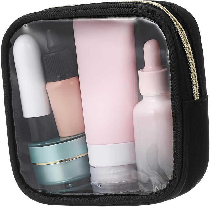 Makeup Organizer Pouch Mini Toiletry Bag Zipper Portable Cosmetics Bag for Women - Image 1